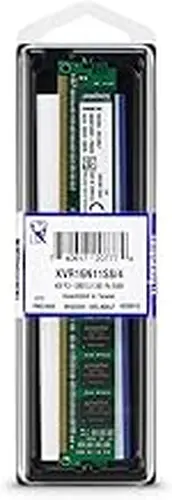 Kingston Technology Value (KVR16N11S8/4) RAM 4GB 1600MHz PC3-12800 DDR3 Non-ECC CL11 DIMM SR x8 Desktop Memory