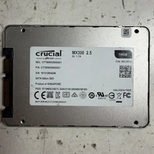Crucial by Micron MX300 750GB 2.5" SATA III 6Gb/s Internal Solid State Drive