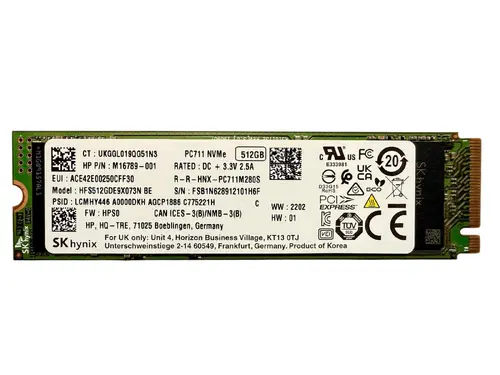 SK hynix PC711 256GB 512GB M.2 2280 NVMe SSD PCIe Gen3 x4 HFS256 HFS512