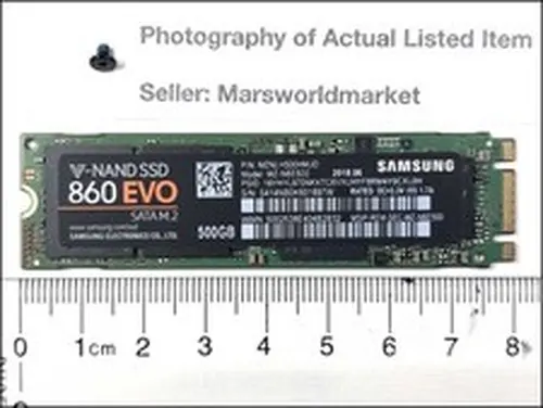Samsung 860 EVO 500GB M.2 2280 SATA III SSD V-NAND Health 92%