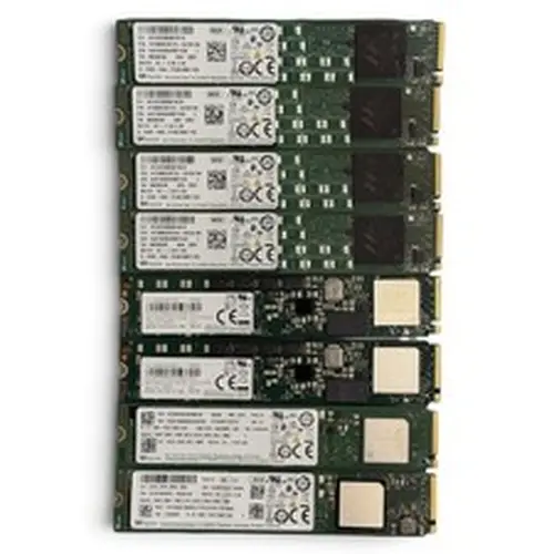 Lot of 8 NVMe M.2 22110 SSD • 1x 3.84TB • 7x 960GB • SK hynix Samsung PCIe