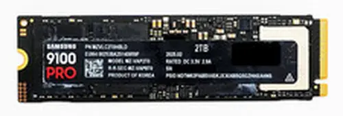Samsung 9100 PRO 2TB M.2 2280 NVMe PCIe Gen5 SSD MZ-VAP2T0B 14,700 MB/s 96%