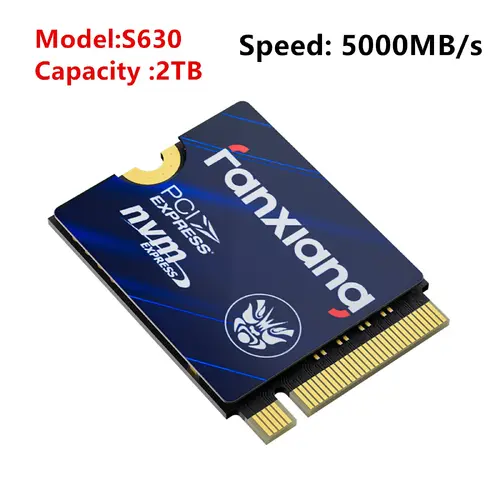 Fanxiang 2TB 1TB 500GB M.2 2230 SSD NVMe PCIE GEN 4.0x4 5200MB/s For Mini PC/ROG