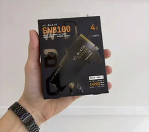 WD_BLACK SN8100 4TB NVMe Gen5 x4 M.2 SSD — Up to 14,900 MB/s - New & Sealed