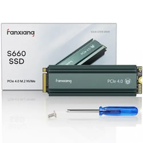 Fanxiang M.2 SSD 1TB 2TB 4TB NVMe Heatsink Gen4x4 Internal Solid Hard Drive Lot