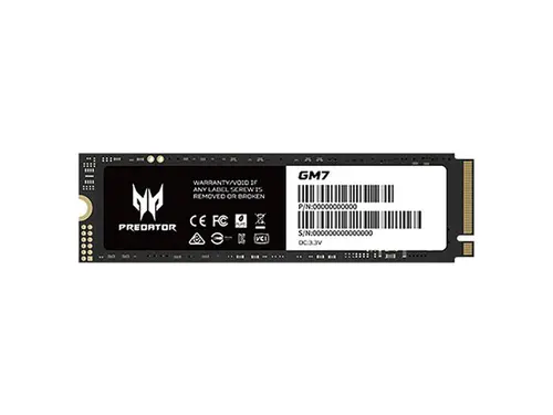 Predator GM7 M.2 2T PCIe 4.0 SSD 7200 MB/s HMB PCIe Gen 4 x 4,NVMe 1.4 Solid State Disk 2TB