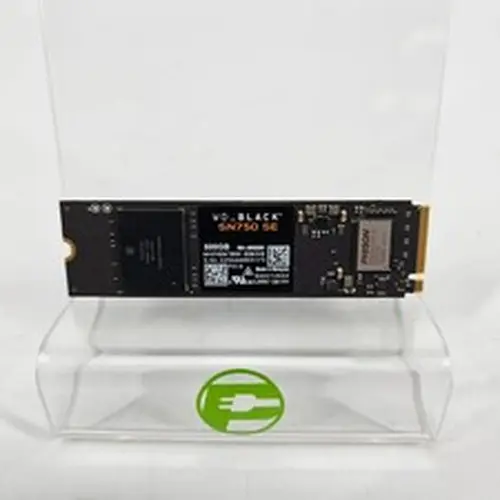 Western Digital 2280mm BLACK SN750 SE 500GB M.2 NVMe Gen 3.0 x 4 SSD 