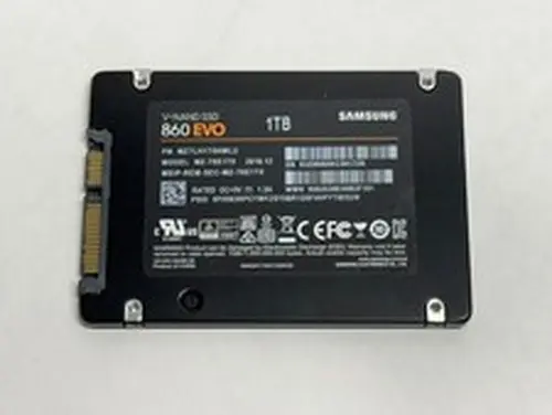Samsung 860 EVO 1TB SATA SSD 2.5" Solid State Drive MZ-76E1T0 90% + Health