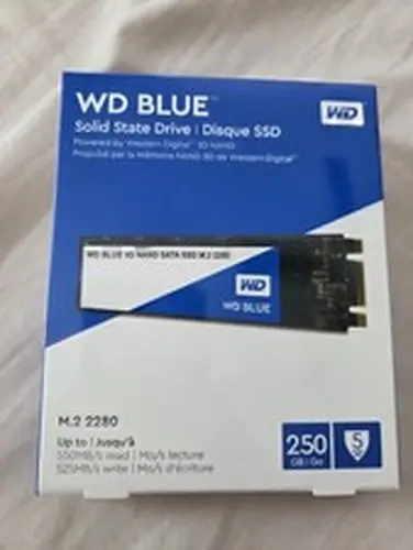 WD Blue 250GB M.2 2280 SATA 3D NAND Internal SSD