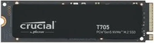 Crucial T705 1TB PCIe Gen5 NVMe M.2 - Up to 13,600 MB/s Game Ready Internal SSD