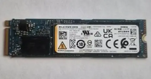 1TB Kioxia NVMe SSD, M.2 2280 PCIe 4.0 x4, R: 6,500 MB/s, W: 4,800MB/s