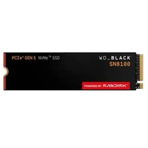 WD Black SN8100 4TB NVMe PCIe 5.0x4 M.2 2280 SSD (NEW) NO ORIGINAL BOX.