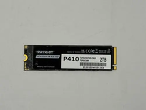 Patriot P410 2TB M.2 NVMe PCIe Gen4 SSD 100% Health Low Usage