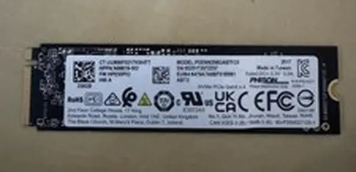 Phison 256GB M.2 2280 NVMe PCIe Gen4 x4 SSD