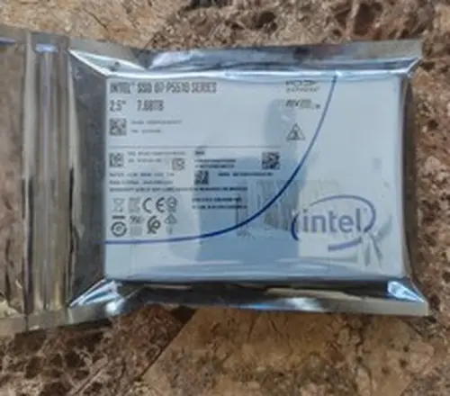 Intel D7-P5510 7.68TB NVMe TLC PCIe 4.0 X4 U.2 Enterprise SSD - 100% Life