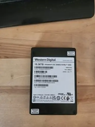 Lot of 8 WD Ultrastar SN650 15.36TB U.3 NVMe Gen4 SSD WUS5EA1A1ESP5E3 0% Wear