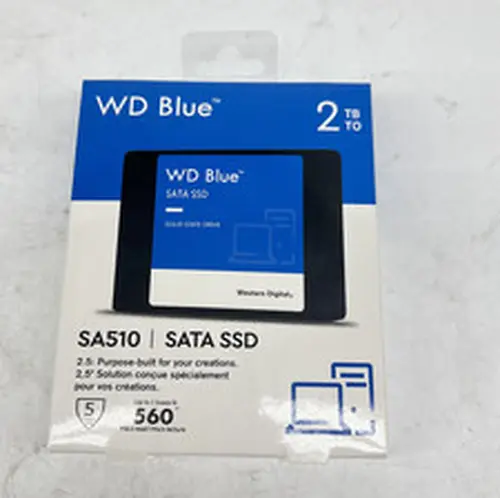 Western Digital WD Blue SA510 2TB 2.5in SATA III Internal SSD 560MB/s