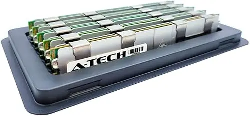 A-Tech 384GB Kit (12x32GB) RAM for Dell PowerEdge R420, R420xr, R520, R720xd | DDR3 1600MHz PC3-12800 ECC LRDIMM 4Rx4 1.35V Load Reduced Server Memory Upgrade