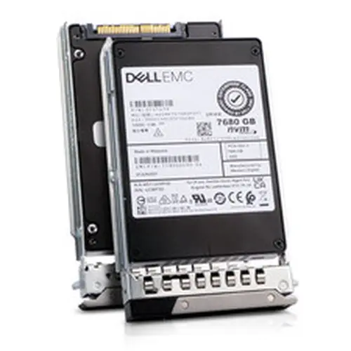 Dell 7.68TB PCIe Gen 3.0 x4 4GB/s MLC U.2 NVMe 1 DWPD 2.5" SSD 118000590-04 G16