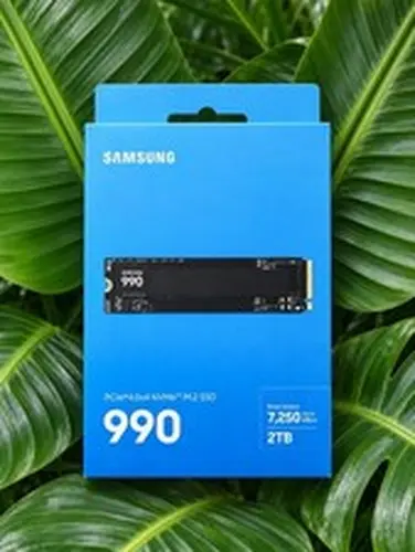 Samsung - 990 EVO PLUS SSD 2TB, PCle Gen 4x4 | 5X2 M.2 2280, Speeds Up to 7,250