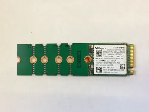 Lot of 5: M.2 NVMe SSD 2280 Single Notch 128GB 256GB 512GB 2230/2242 w adapter