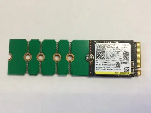 Lot of 5: M.2 NVMe SSD 2280 Single Notch 128GB 256GB 512GB 2230/2242 w adapter