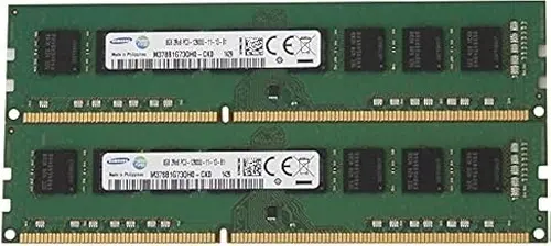 Samsung Original 16GB, (2 x 8GB) 240-pin DIMM, DDR3 PC3-12800, Desktop Memory Module