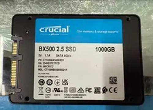 Crucial BX500 1000GB SATA III 2.5" SSD (CT1000BX500SSD1)