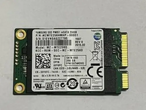 Samsung PM851 256GB mSATA SSD MZMTE256HMHP