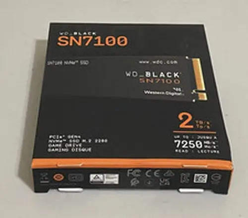 WD BLACK SN7100 2TB NVMe PCIe 4.0 M.2 2280 Internal SSD