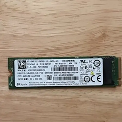 SK Hynix 512GB NVMe SSD m.2 2280 HFS512GDE9X080N FA