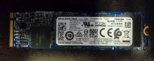 Toshiba XG5 KXG50ZNV512G 512GB M.2 2280 NVMe PCIe SSD 80% Health