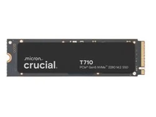 Crucial T710 2TB PCIe Gen5 NVMe M.2 2280 Internal SSD 100% Health