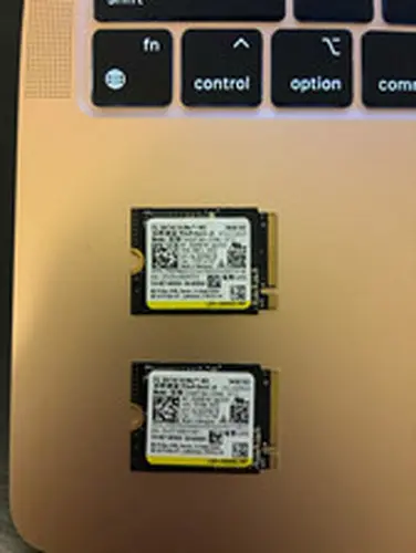 Lot of 2 - Western Digital PC SN740 256GB M.2 2230 NVMe PCIe Gen4x4 SSD SDDPTQD