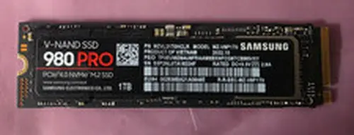 Samsung 980 PRO 1TB NVMe Gen4 M.2 SSD (MZ-V8P1T0) - 96% Health