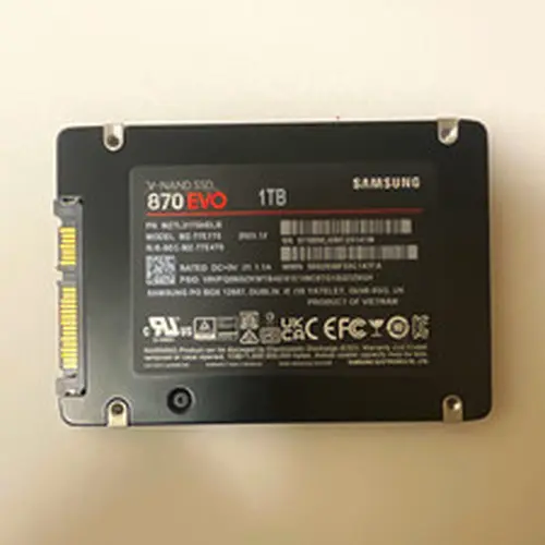 Samsung 870 EVO 1TB 2.5in SATA III V-NAND Internal SSD Laptop/PC MZ-77E1T0B/EU