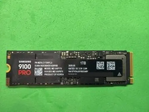 Samsung 9100 PRO 1TB PCIe 5.0 NVMe M.2 SSD Wiped