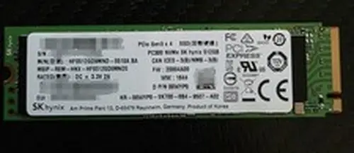 SK Hynix PC300 512GB M.2 2280 NVMe SSD HFS512GD9MND (95% Health)