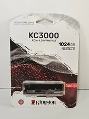 Kingston KC3000 M.2 2280 1024GB PCIe 4.0 x4 NVMe 3D TLC Internal Drive - OEM box