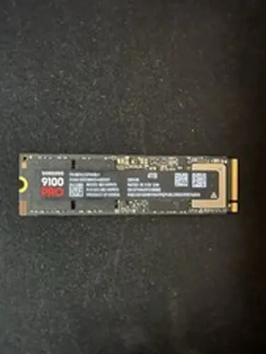 Samsung 9100 Pro 4TB Internal SSD M.2 2280 PCIe Gen 5x4 NVMe (MZ-VAP4T0B/AM)