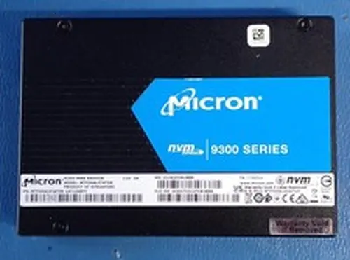 MICRON MTFDHAL6T4TDR 6.4TB 2.5" NVmE U.2 SSD M.2 NVMe SSD | 2 Hours 100% Health