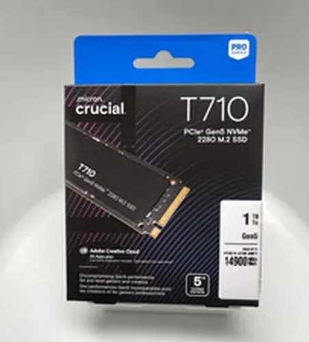 NEW SEALED!!! Crucial T710 1TB PCIe Gen5 NVMe M.2 2280 Internal SSD - 14900MB/s