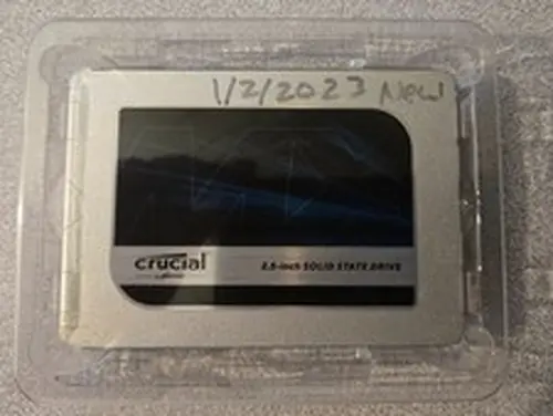 Crucial MX500 2TB SATA 6Gb/s 2.5'' SSD CT2000MX500SSD1 No Errors, Health 72%