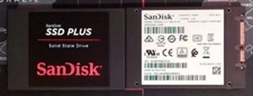 SanDisk Plus 120GB SATA III SSD | Secure Erased | SMART Health Check Passed