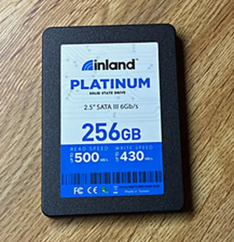 Inland Platinum 256GB 2.5" SATA III 6Gb/s Internal SSD 500MB/s Read