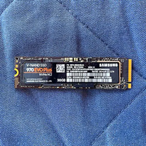 Samsung 970 EVO Plus 500GB M.2 2280 NVMe Internal SSD Black MZ-V7S500