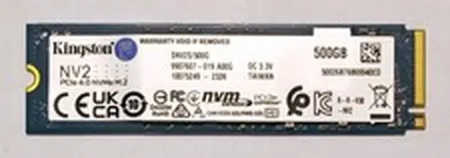 Kingston NV2 500GB M.2 2280 PCIe 4.0 NVMe SSD SNV2S/500G