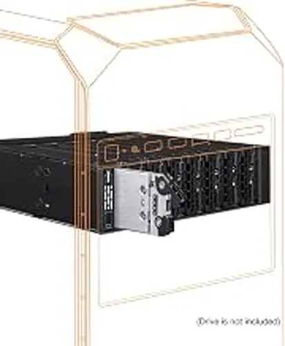 ICY DOCK 8 Bay M.2 NVMe SSD PCIe 4.0 Mobile Rack Enclosure for External 5.25" Drive Bay (8 x OCuLink SFF-8612) | ToughArmor MB873MP-B V2