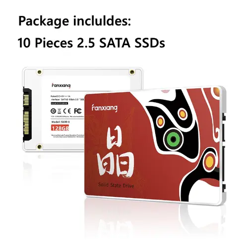 Fanxiang SSD 256GB 512GB 1TB 2TB 2.5" SATA III Internal SSD PC/Laptop 10PACK lot