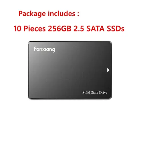 Fanxiang SSD 256GB 512GB 1TB 2TB 2.5" SATA III Internal SSD PC/Laptop 10PACK lot